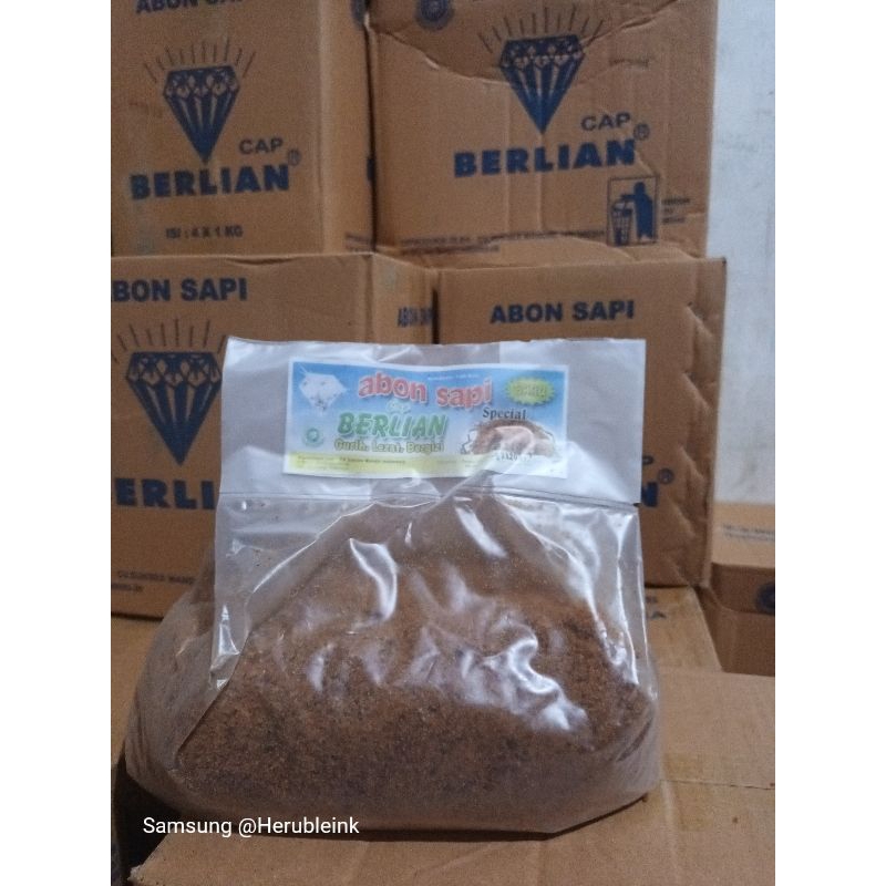 

ABON SAPI CAP BERLIAN BIRU 1KG