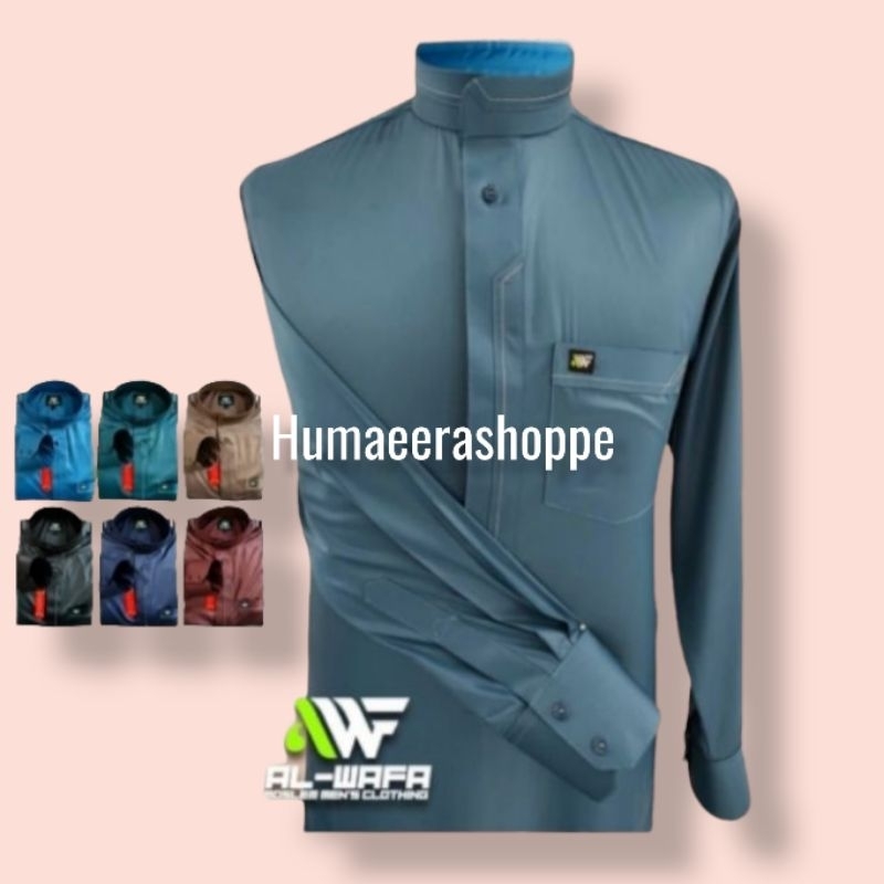 FLASH SALE ‼️Gamis pria alwafa gold premium | gamis panjang pria original alwafa