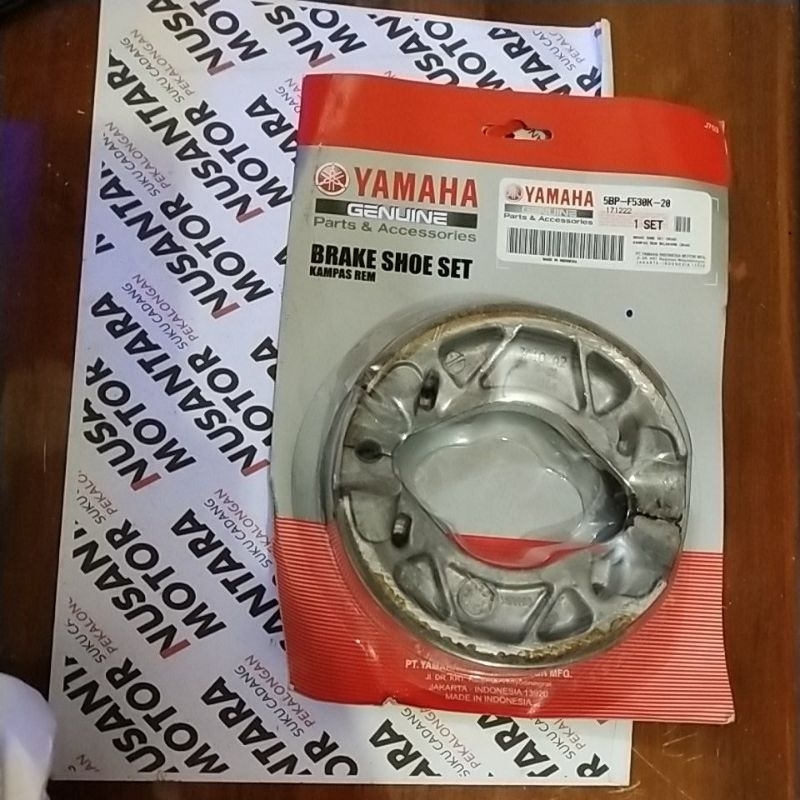 5BP-F530K-20 Kampas rem Scorpio, Aerox asli YGP