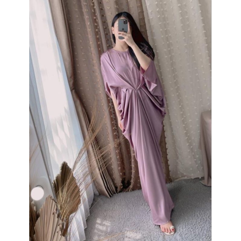 Khalisa Kaftan || Kaftan Lebaran || Kaftan Hijab || Kaftan Satin || Vaeesan