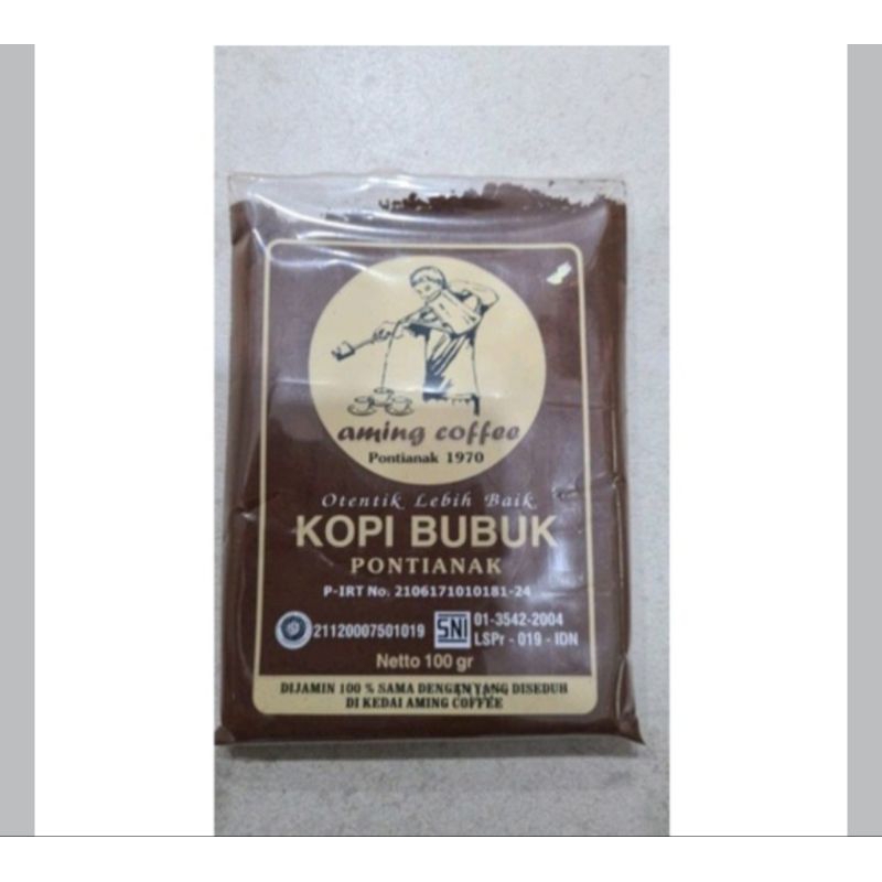 

Kopi Bubuk AMING Pontianak 100gr