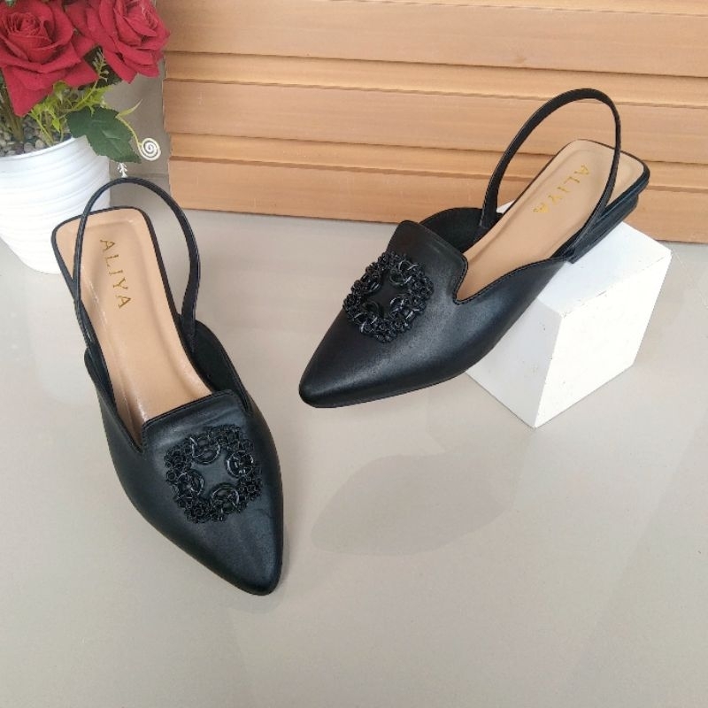 Aliya Kanya Mules Wanita heels/hak 2cm