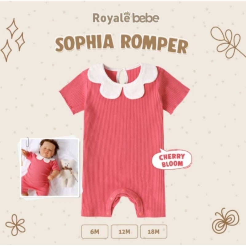 Royale Bebe Sophia Romper (6-18m) Sleepsuit Bayi RB-SR6-18M