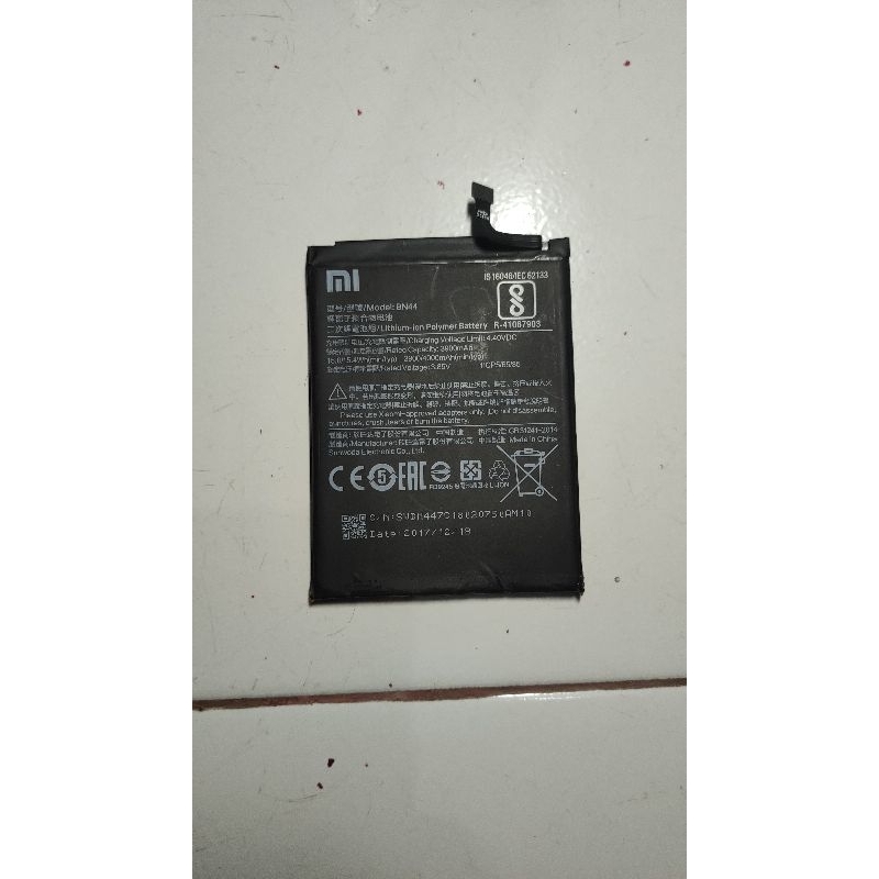 Baterai ori copotan redmi note 9 pro/ note 5 pro/ redmi 3 pro