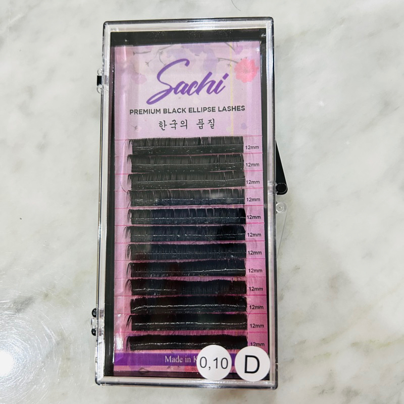 Sachi Premium Black Ellipse Lashes Eyelash Mix dan Single