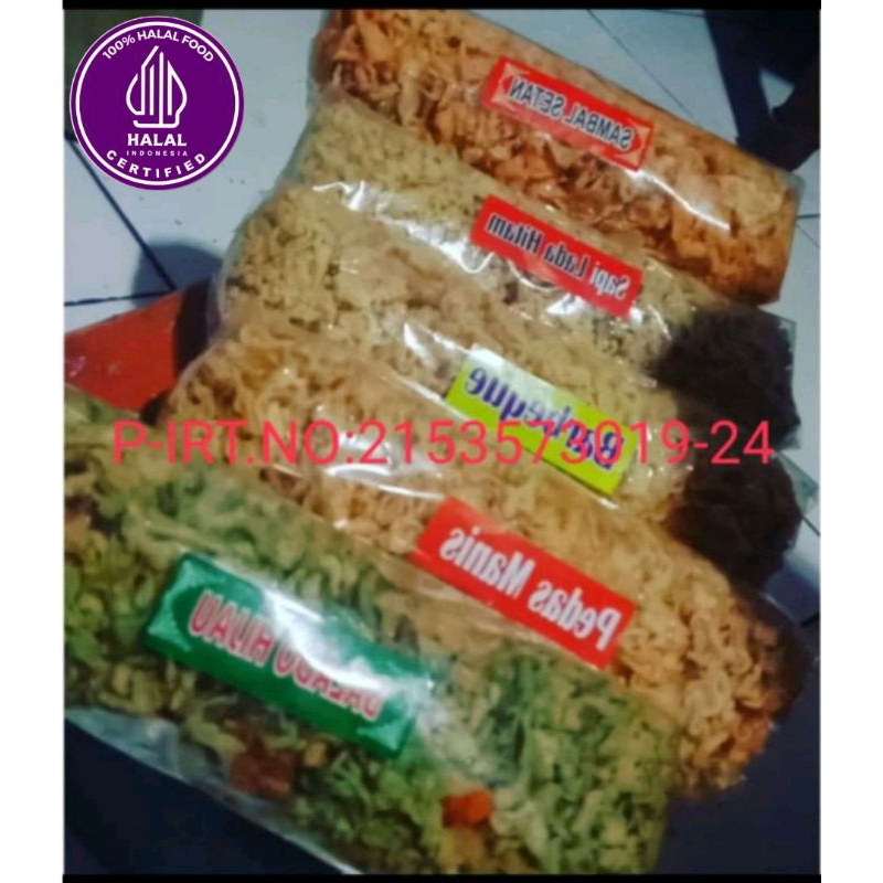 

Pecahan n rontokan keripik tempe original n rasa2
