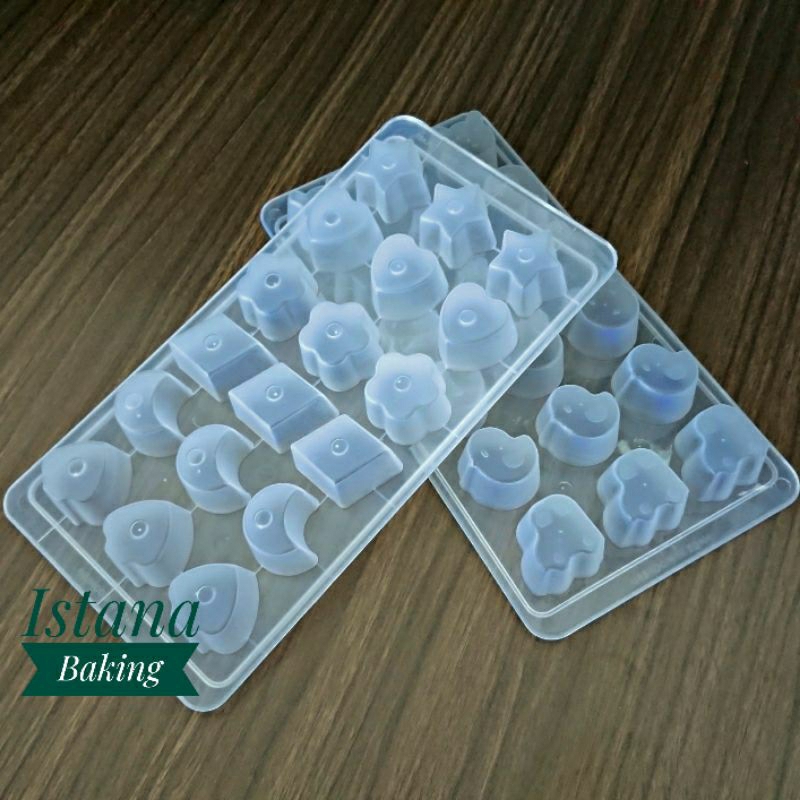 Cetakan Puding Jelly Agar Motif Karakter Lucu Aneka Motif Gemas