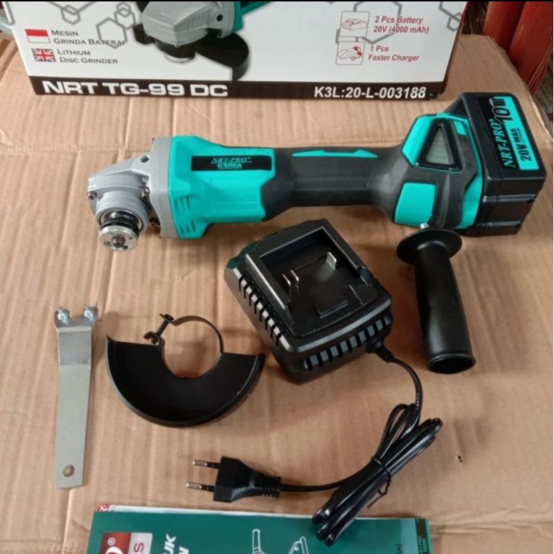 CORDLESS NRT PRO TG99DC GERINDA BATERAI