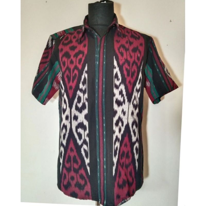 BAJU TENUN- BAJU TENUN PRIA- KEMEJA TENUN- KEMEJA TERBARU- TENUN ETNIK