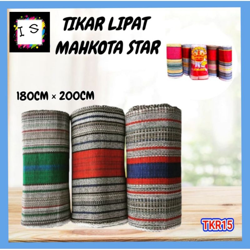 TIKAR LIPAT MAHKOTA / Tikar Lipat Hajatan Ukuran 180CMX200CM