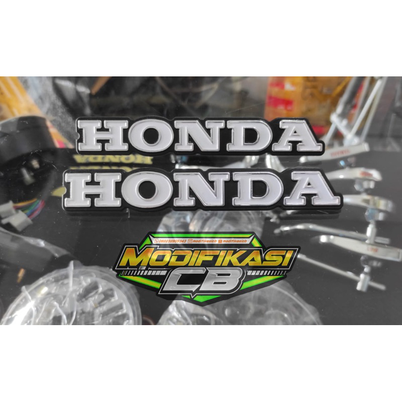 EMBLEM LAMBANG CB 125 CB125 EMBLEM TANGKI CB125