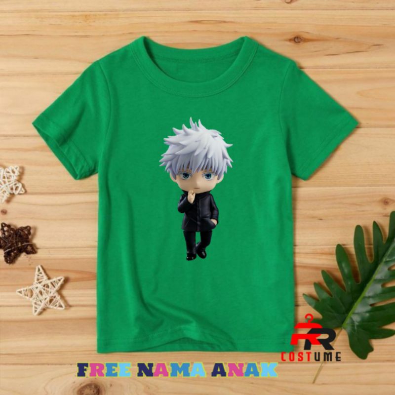 SATORU GOJO BAJU ANAK KAOS ANAK SATORU GOJO