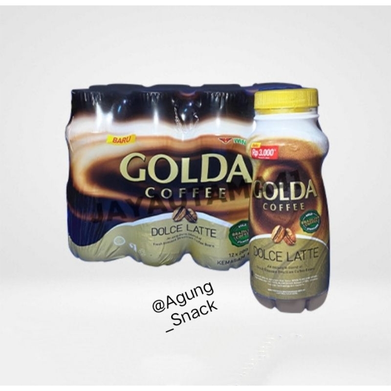 

Golda Coffe Cappucino & Dolce Latte ( 1Krat | 12Btl )@200ml