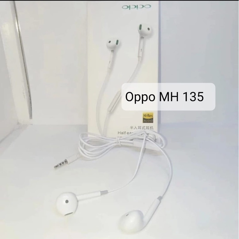 Handsfree Headset Earphone Oppo F1 Plus Original