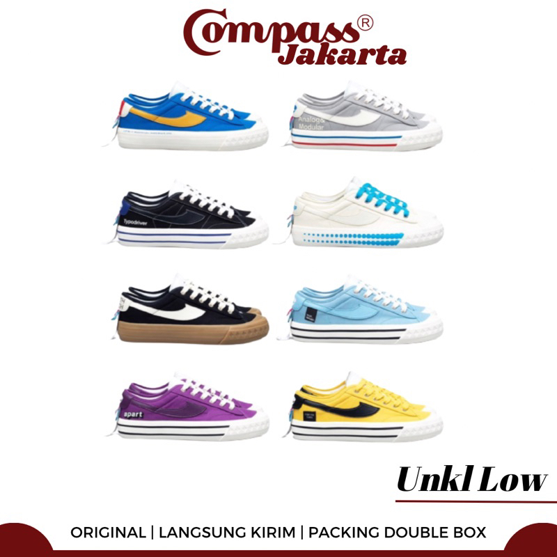 Sepatu Compass X UNKL 347 LOW ( LIMITED EDITION )