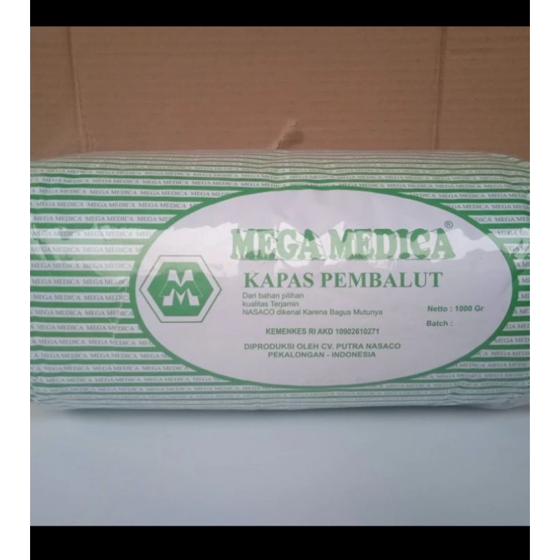 kapas pembalut 1kg