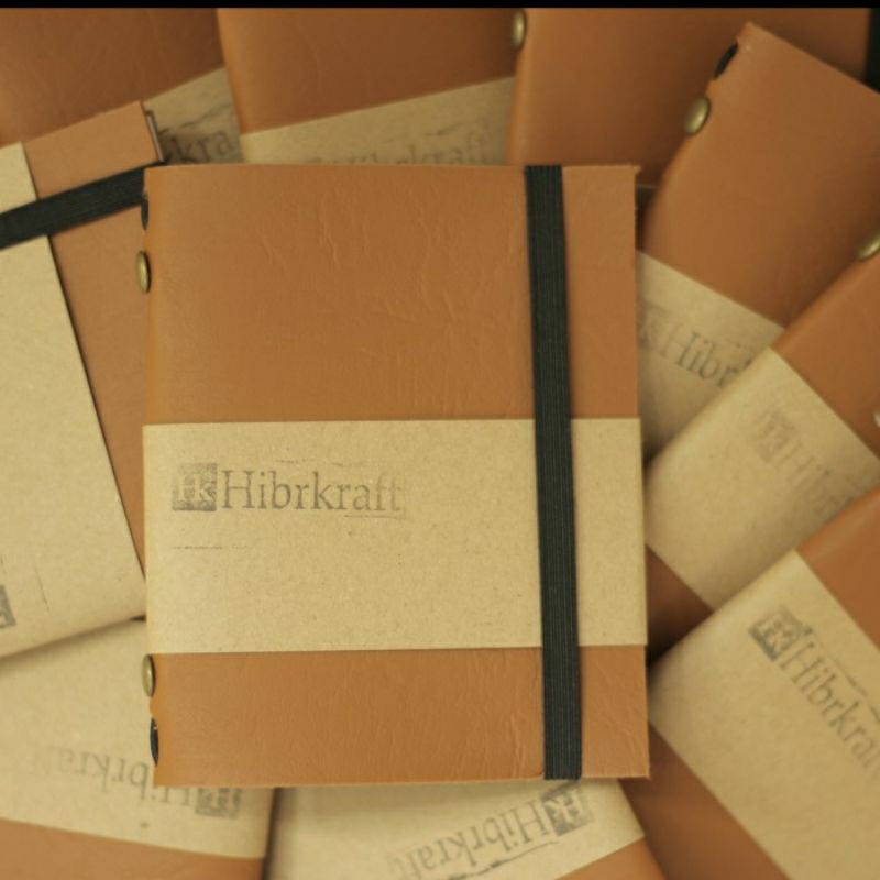 

Custom Agenda Kulit/Buku Cover Kulit untuk Suvenir - Plain Refillable - 11cm x 8cm