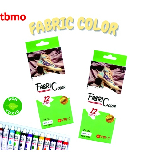 

TBMO FABRIC COLOUR 12 WARNA FC57