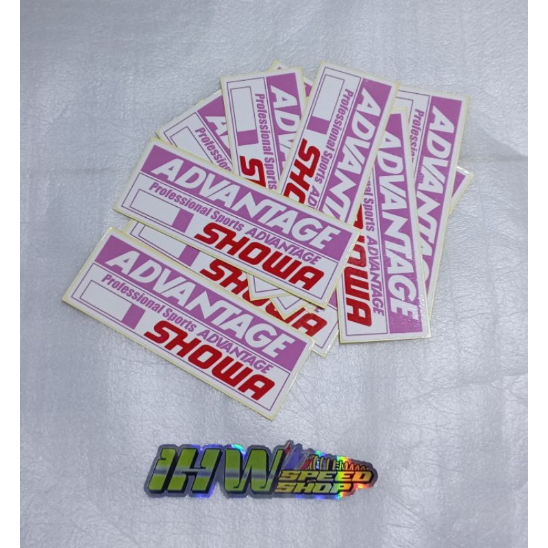 Sticker Shok Showa Advantage Thailand Cnc