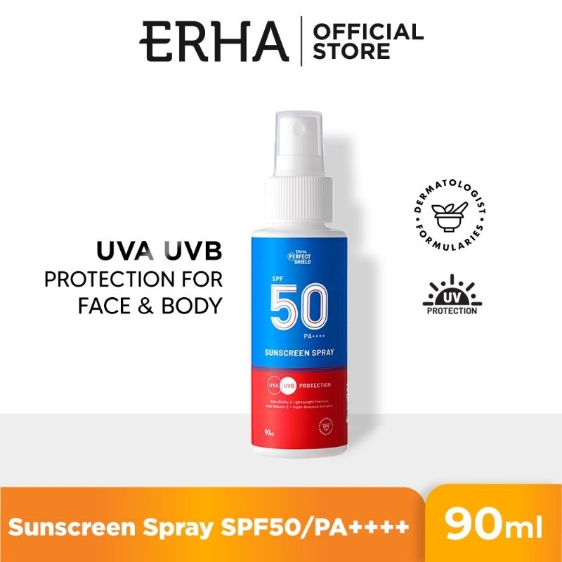 Erha perfect shield sunscreen spray 90ml New