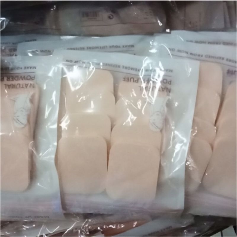 SPON SPONGE APPLICATOR BEDAK WAJAH WANITA MAKE UP IMPORT