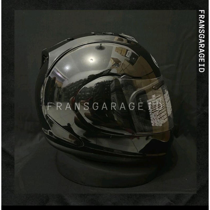 HELM ARAI RR5 BLACK GLOSSY CLONE 1:1