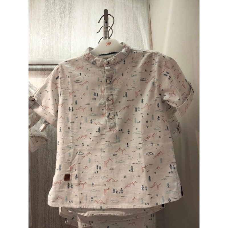 Kemeja lengan pendek anak laki-laki Jsp kids (1-14th)