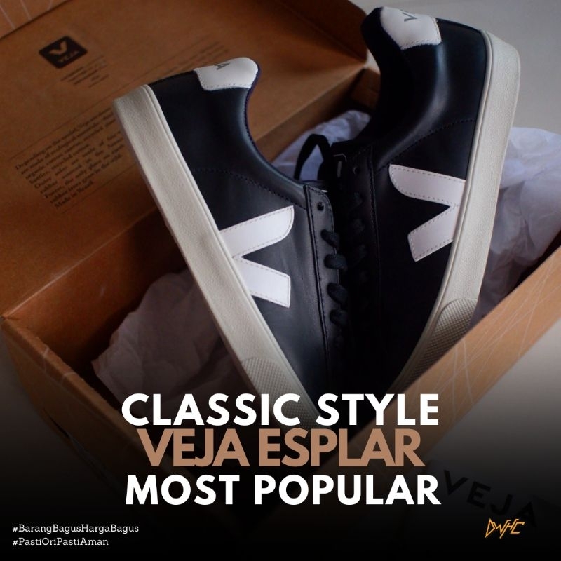 Veja Esplar Black White