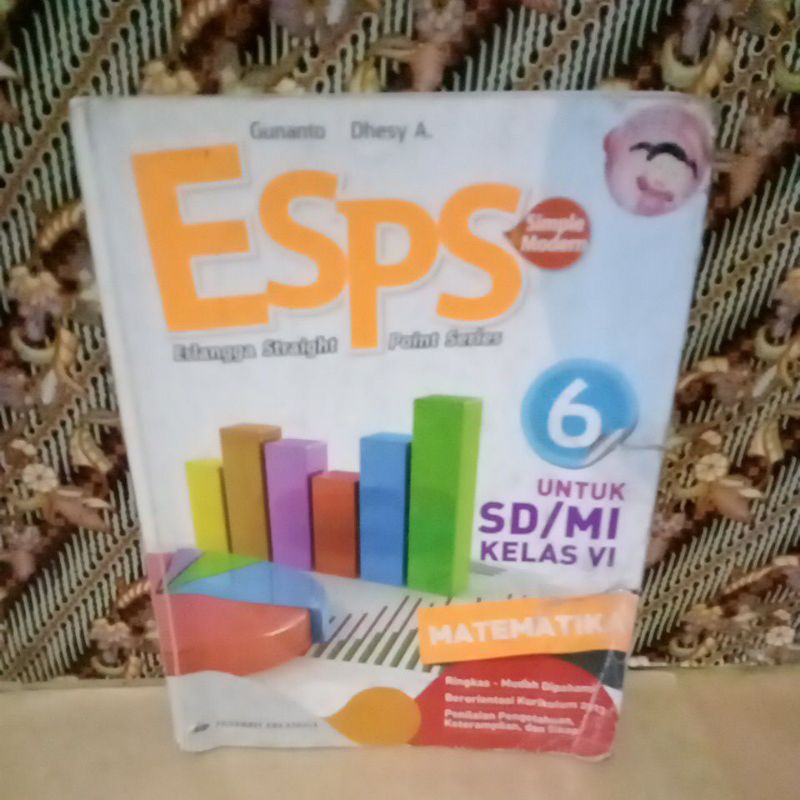 ESPS 6 MATEMATIKA SD MI KELAS 6 VI KTSP KURIKULUM 2013