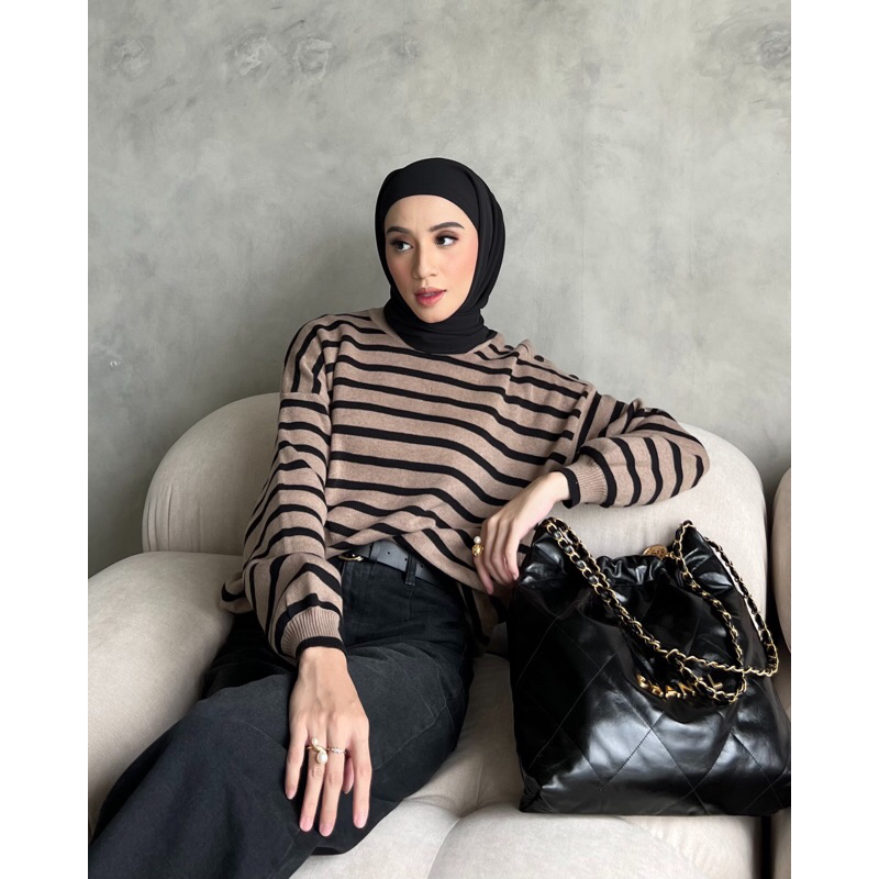 Nara Sweater Gonegani [Brown]