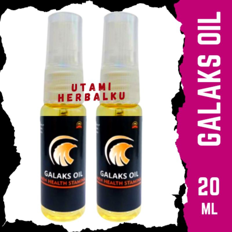 Bisa COD - Galaks Oil / Memperbesar Mr p / Obat Oles Pria Tahan Lama