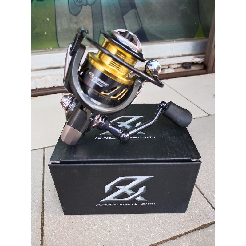 reel AXZ Classic SW 1000 sampai 6000 power handle