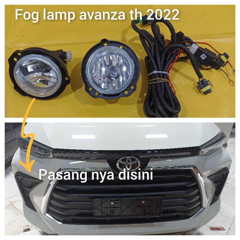 fog lamp avanza th 2022