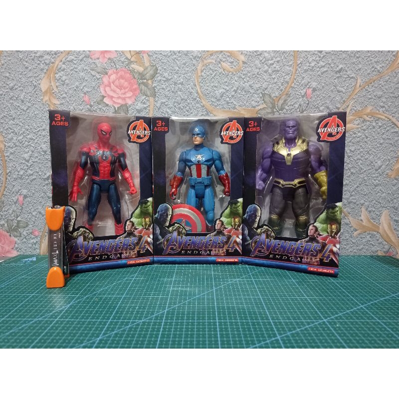 Mainan Anak Action Figure Avengers 4 END GAME Mainan Action Figure Murah Thor Captain America Ironma