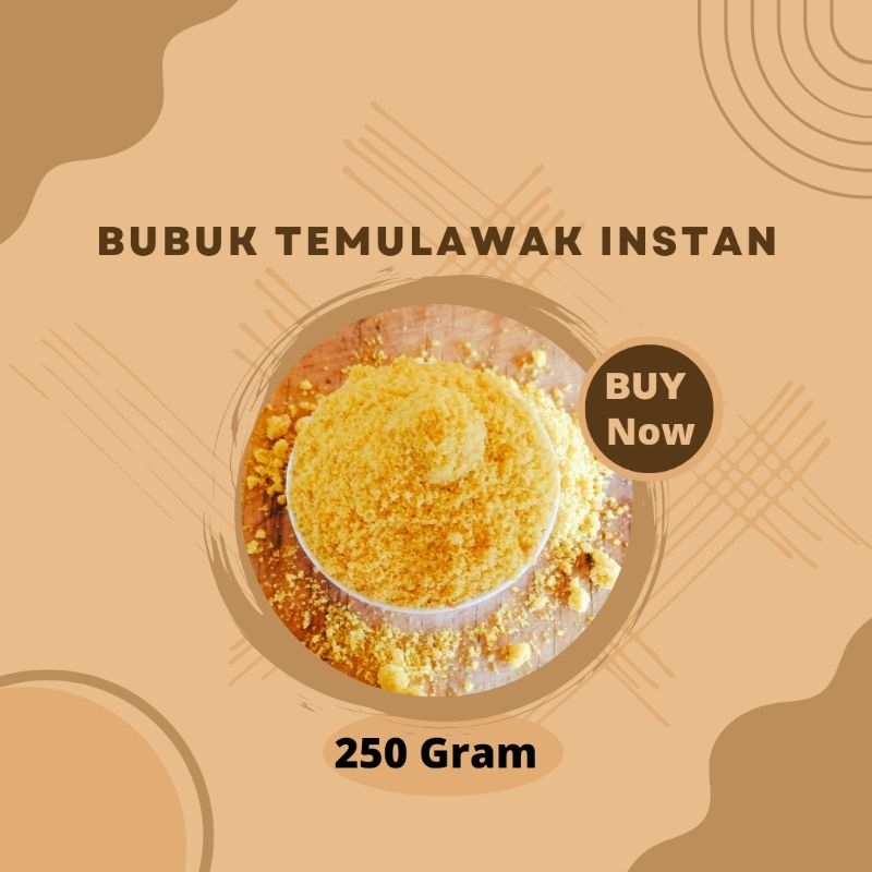 

Minuman herbal bubuk temulawak instan siap minum 250gram