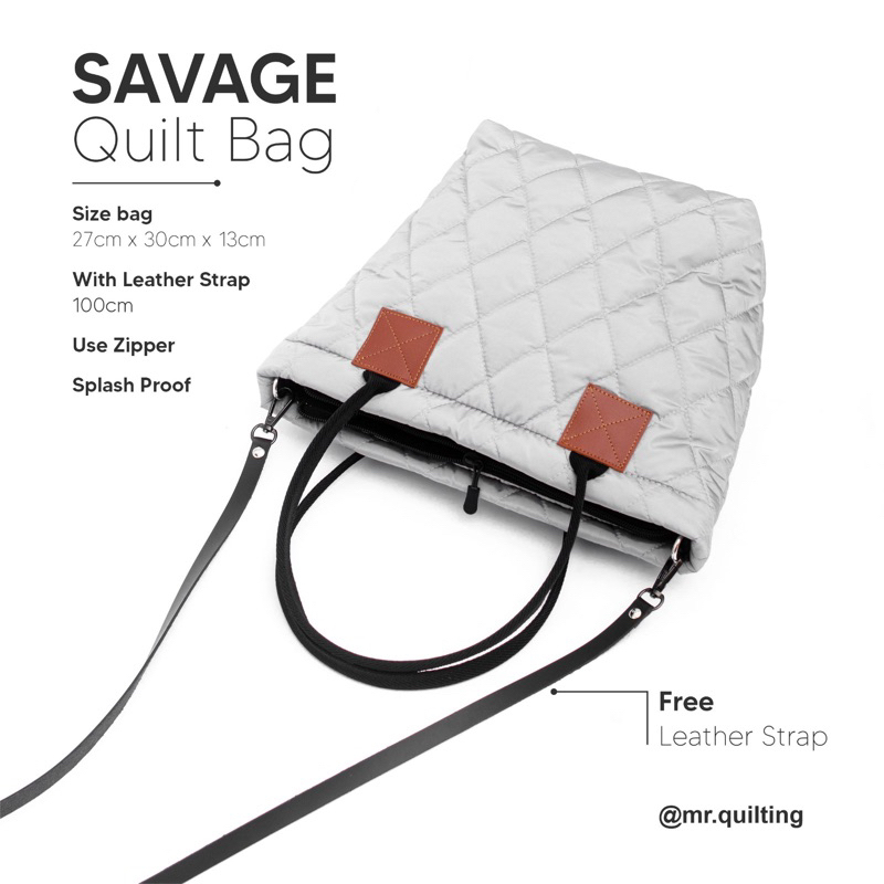 Mr.quilting Savage quilt bag series