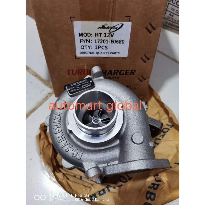 Turbo charger dutro 130ht 12 volt 17201-e0680