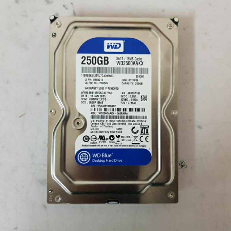 HDD 250GB WD BLUE PC
