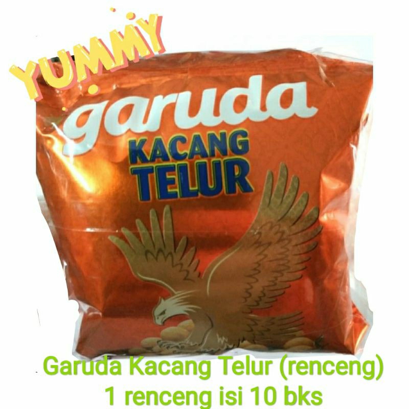 

kacang telur garuda isi 10 sachet | telor