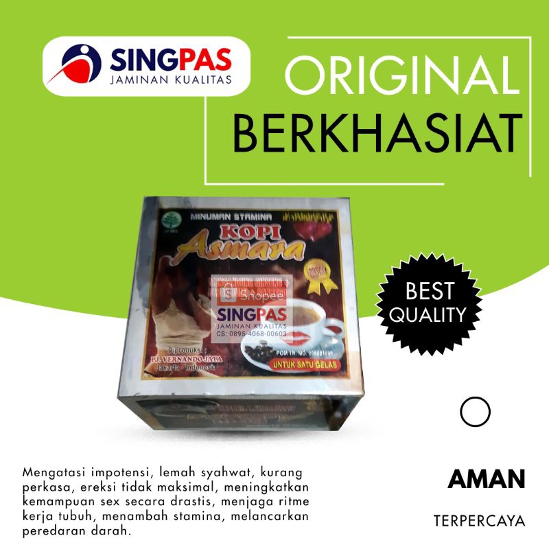 

Kopi Asmara Original ll Lebih Keras Dan Tahan Lama ll Kopi Vitalitas Stamina Pria Bukan Kopi SLB