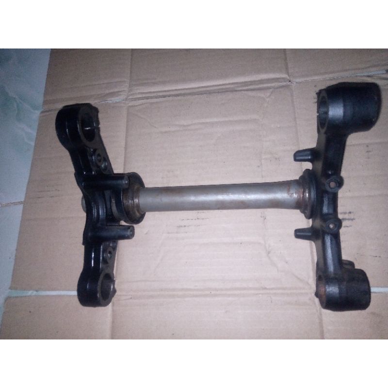 segitiga set atau setir motor satria fu