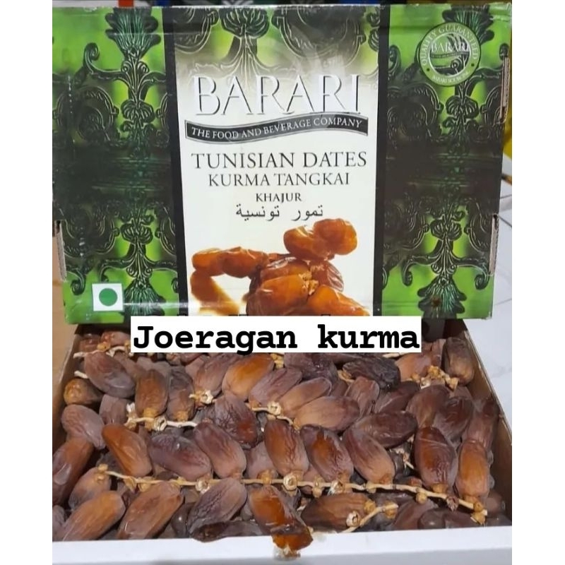 Kurma Tunisia Tangkai Barari 2 Kg