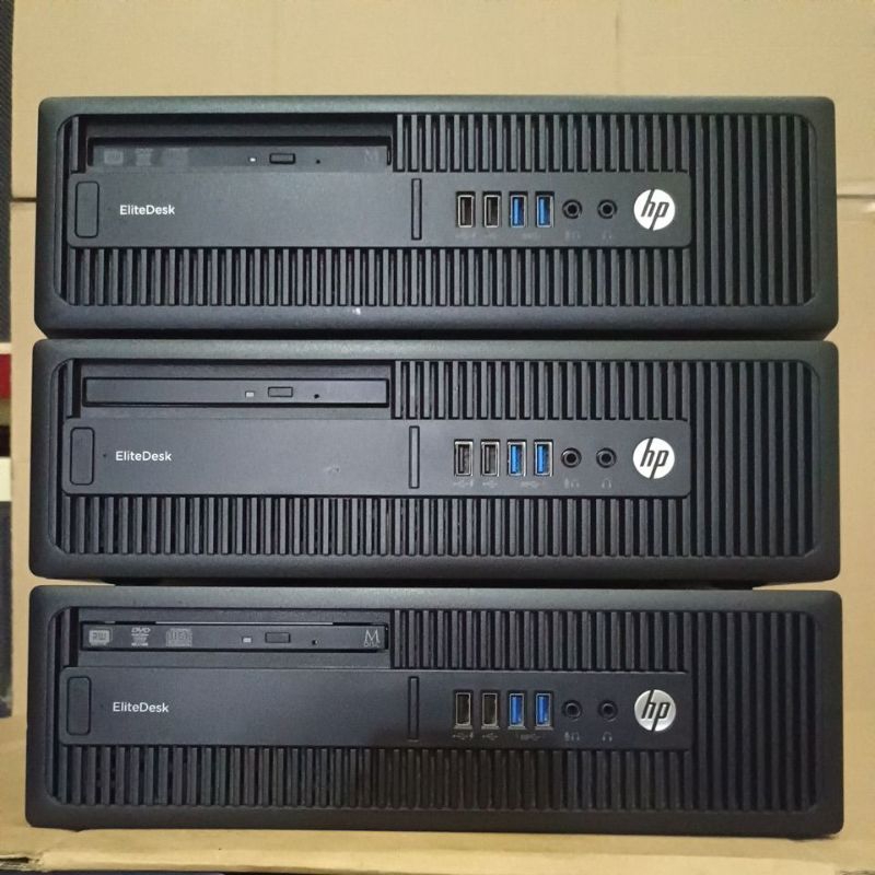 PC HP EliteDesk 705 G2 Sff Processor AMD A8-8650B R7 3.2GHzRAM 4GB DDR3 SSD 240GB