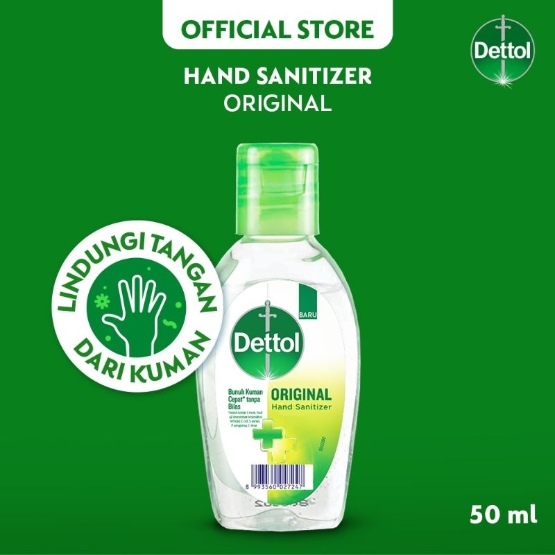 Dettol Hand Sanitizer 50ml  Original