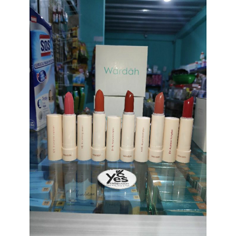 Wardah Colorfit Ultralight Matte Lipstick Korea Edition 3.6 g Makeup Bibir Lipstik Stick Putar