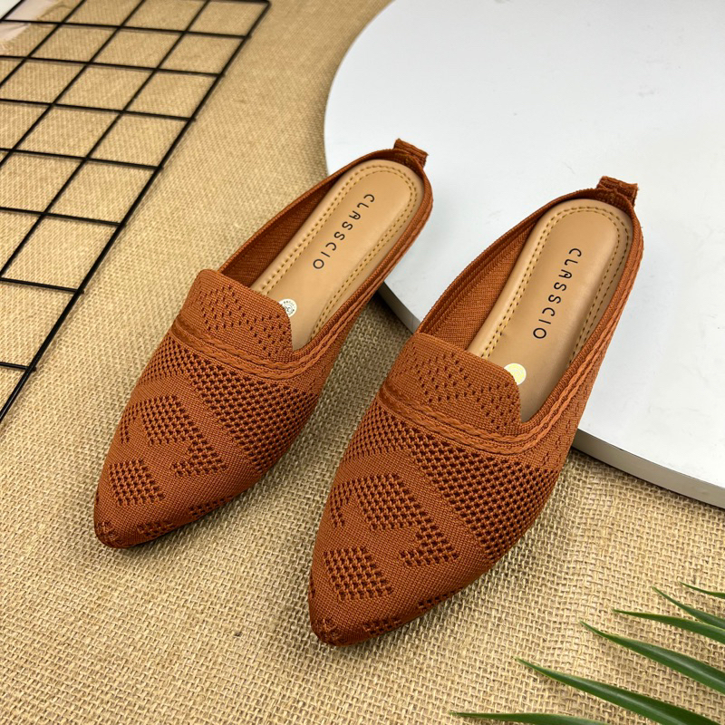 MARASYAFFA - SEPATU FLAT RAJUT WANITA SF 56