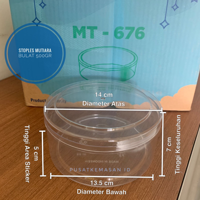 1 DUS STOPLES MUTIARA TOPLES KUE KERING 500 GRAM - 1 LUSIN
