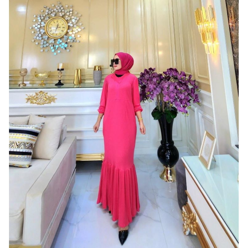 GAMIS WANITA HANNA MAXI DRESS