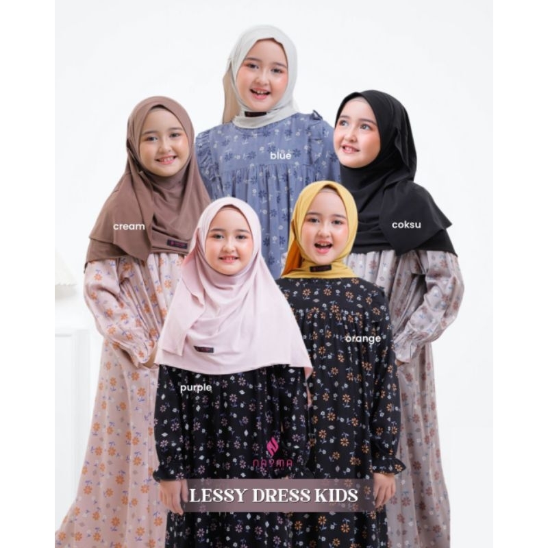 LESSY COUPLE DRESS KIDSS/BY NAYMA HIJAB