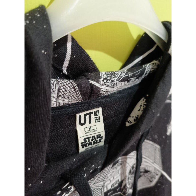 Jaket Hoodie Uniqlo x starwars Unisex/Jaket branded